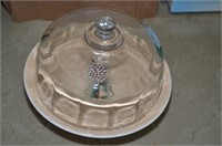 CAKE PLATE WITH LID