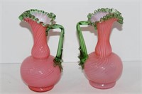Watermelon Small Pitchers with Crimped