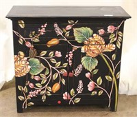 Modern Painted Cabinet with 1 Drawer