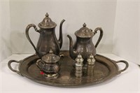Camill Silver Plated Tea Set