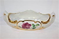 Worrall Porcelain Planter with Rose Motif