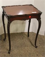 Antique Side Table with Nicely Carved Legs