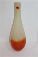Art Glass Tall Vase