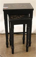 Nesting Tables with Twisted Legs