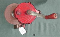 Unknown make hand-cranked grinder