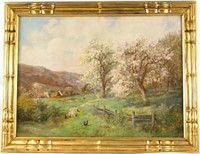 Alois Arnegger (1879-1967) oil on canvas landscape