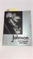 1934 JOHNSON OUTBOARD MOTOR BOOKLET
