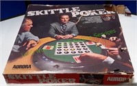 1972 Aurora Skittle Poker Game Board