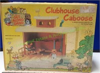 1984 Tomy Clubhouse Caboose Play Set