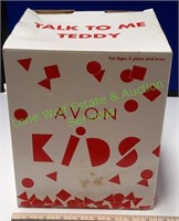 2002 Avon Kids Talk To Me Teddy
