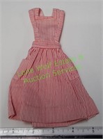Vintage Mattel Barbie Striped Pinafore