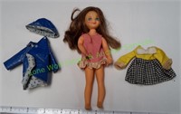 Mattel 1965 Tutti Doll & Clothes