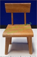 Vintage Strombecker Wooden Doll Chair