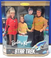 Mattel 1996 Barbie & Ken Star Trek Gift Set