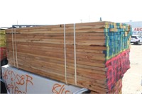Bunk of 2x6 dimensional lumber