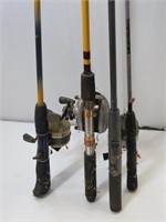 (4) Fishing Rods