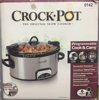 Crock Pot 6qt cook & carry slow cooker
