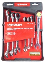 "HUSKY" 7-PC Combination Ratcheting Wrench Set
