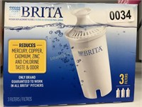 Brita 3pk Filters