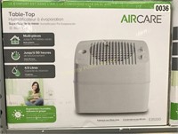 Aircare Tabletop Evaporative Humidifier $50 Retail
