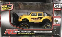 RC Dino Expedition Truck- YELLOW