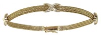 14kt Gold Italian 7" Designer Bracelet