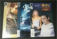 Three Buffy the Vampire Slayer magazines