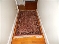 Hand Knotted Area Rug 35" W x 60" L