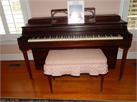 Krakaur Bros of NY Upright Piano and Bench