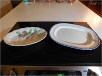 2 Platters (Strawberry Pattern is Bassano)