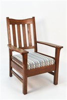 STICKLEY BROS. CO. OVERSIZED CHAIR