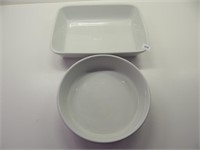 Lot of 2 Bakeware - Round and Rectangle