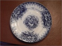 French Violette Plate - 8" diameter