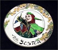 Jester Royal Daulton 12" English Collector Plate