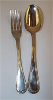 Christofle Fork And Spoon