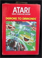 New 1982 Atari Original Demons To Diamonds Game