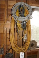 H/D EXTENSION CORD, TROUBLE LIGHT, WIRE