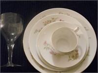 Royal Austria 6 - 6pc Place Setting With Crystal