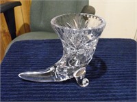 Beautiful Crystal Pinwheel Design Horn Of Plenty