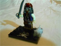 6 Figurines Pirate des Caraibes
