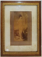 Framed Print Of Woman