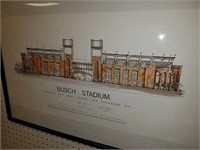 John Pils autographed Busch Stadium opening day
