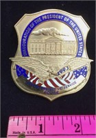 1993 Presidential Inauguration Police Badge
