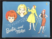 Vintage Barbie and Midge Case with Accessories