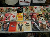 TV Guide magazine collection of 33 assorted