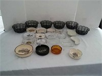Assorted Ashtrays and Bowls