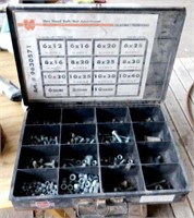 Four Boxes Nuts/Bolts/Washers