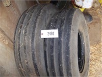2  10.00-16 GOODYEAR 8-PLY FRONT TRACTOR TIRES