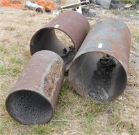 Two 20" Pipes & One 14" Pipe