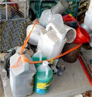Assorted Fluids/Gas Cans/Other